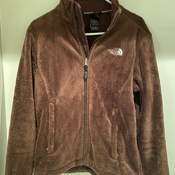 The North Face Womens teddy full zip jacket + matching beanie - Picture 1 of 4